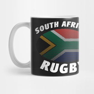 South African Rugby & South Africa Flag Mug